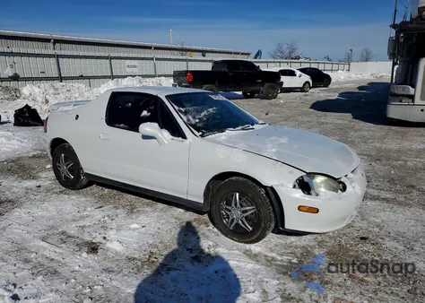 1995 Honda Civic Del Sol S из США, поврежденный, VIN JHMEG1144SS005622